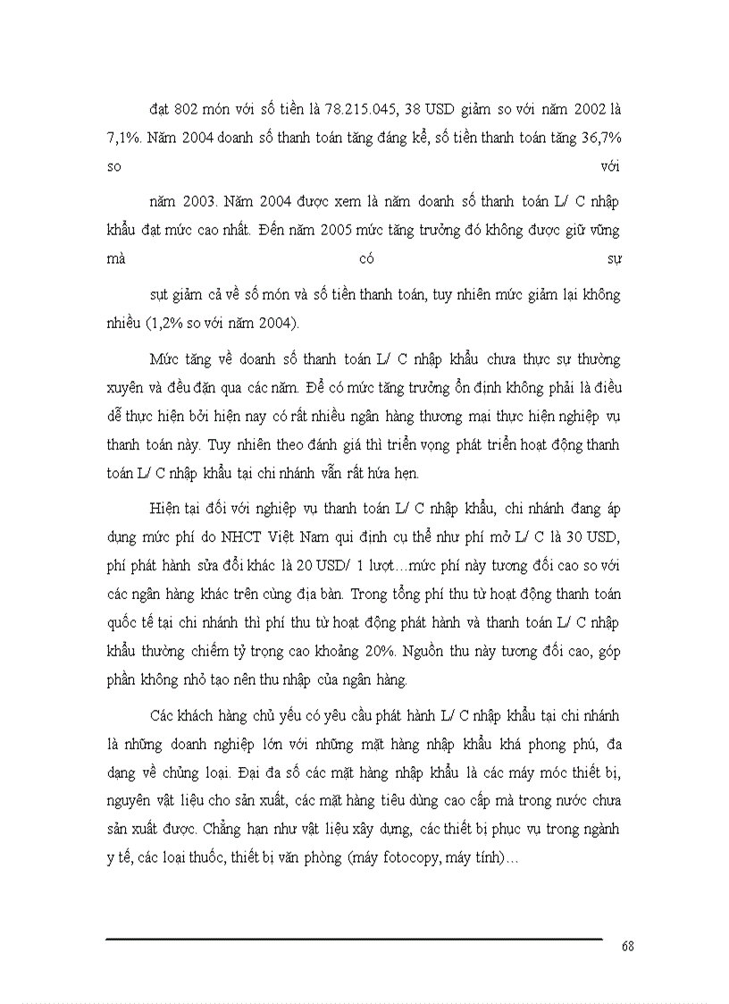 image for page Mở rộng hoạt động thanh toán L/C nhập khẩu tại chi nhánh NHCT khu vực Ba Đình