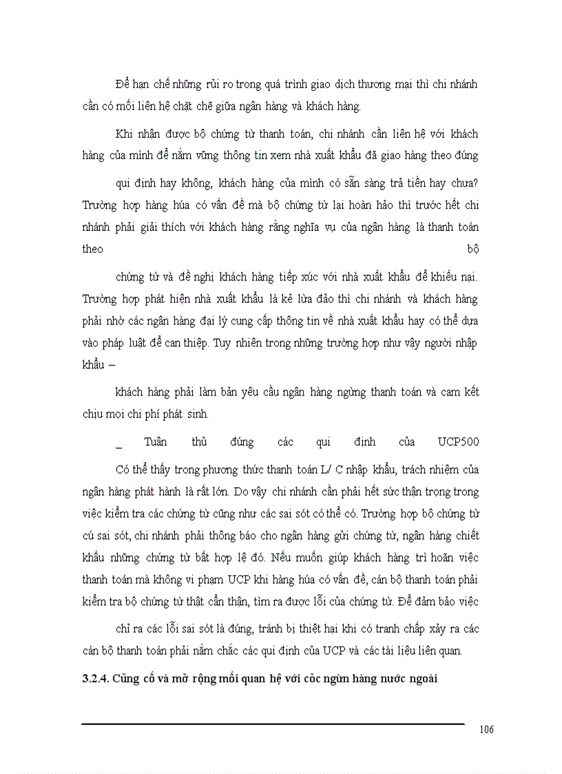 image for page Mở rộng hoạt động thanh toán L/C nhập khẩu tại chi nhánh NHCT khu vực Ba Đình