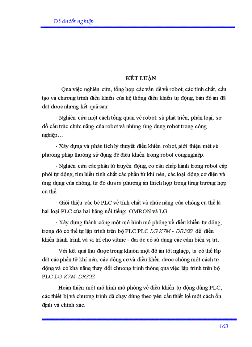 image for page Sử dụng PLC điều khiển vị trí và hành trình trong robot cấp phôi tự động