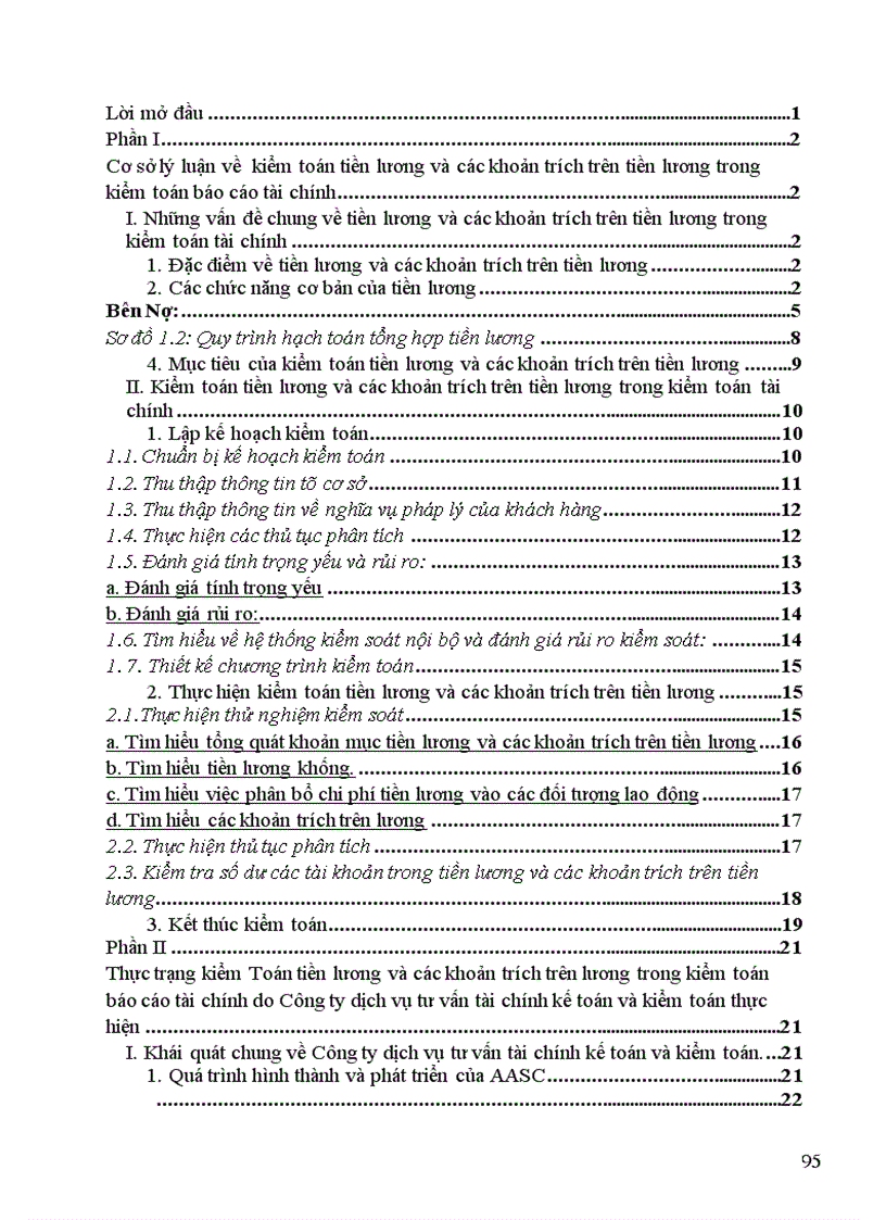 image for page Kiểm toán tiền lương và các khoản trích trên tiền lương trong kiểm toán báo cáo tài chính do Công ty Tư vấn Tài chính Kế toán và Kiểm toán (AASC) thực hiện