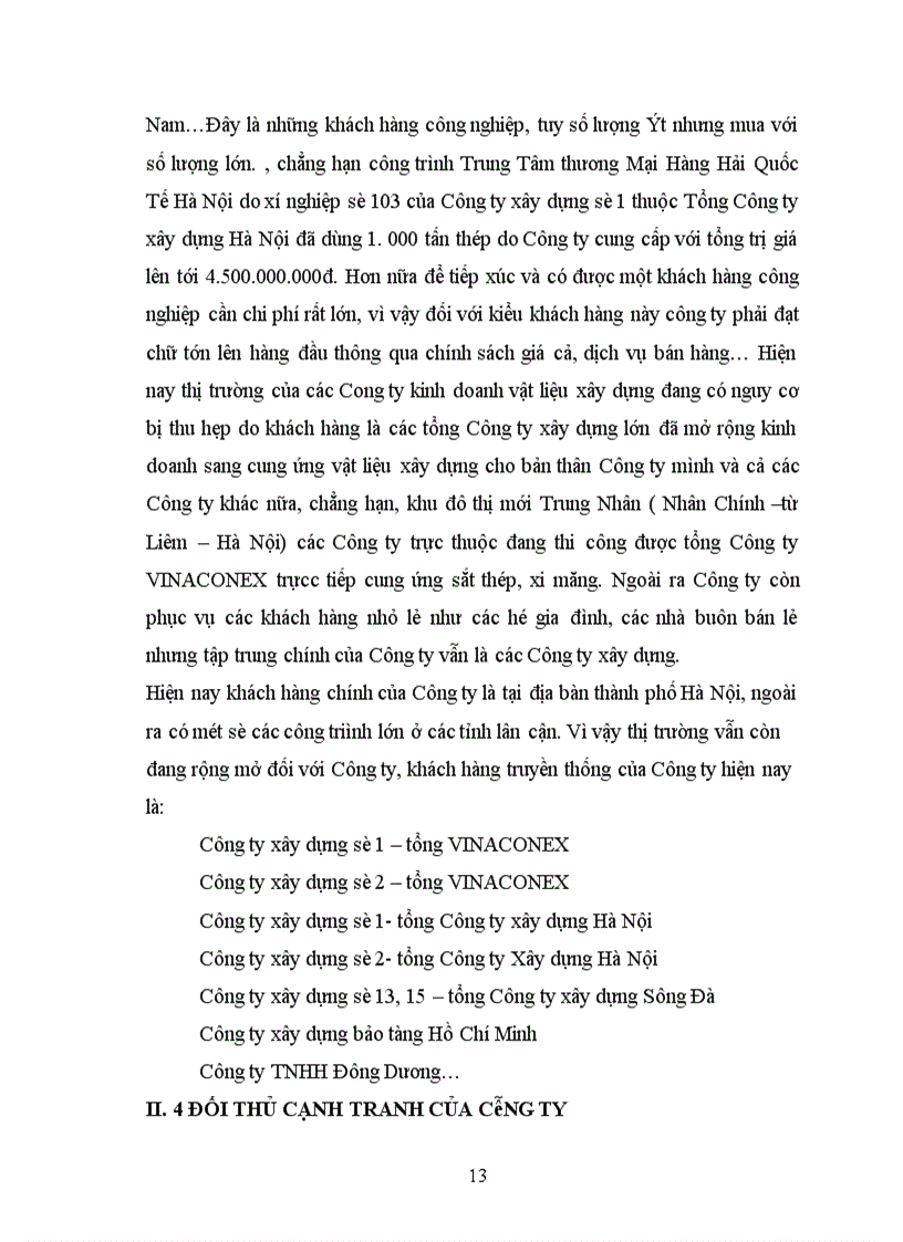 image for page Hoạt động của Công ty Cổ phần Thương mại và Xây dựng Hà Nội