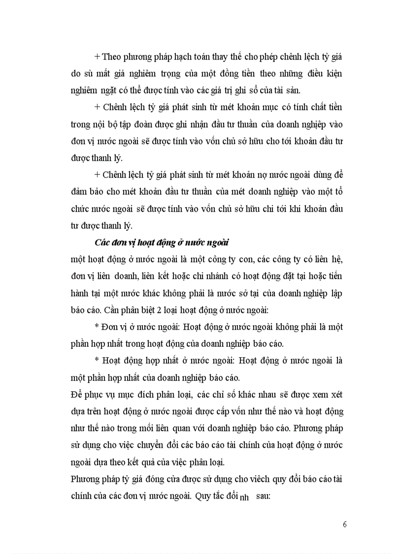 image for page Quan điểm và phương pháp sử lý chênh lệch tỷ giá hối đoái trên thế giới