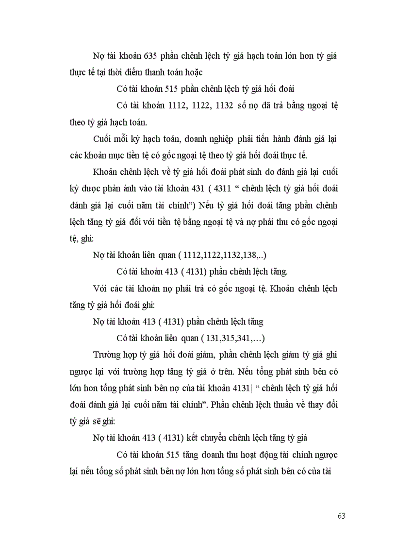 image for page Quan điểm và phương pháp sử lý chênh lệch tỷ giá hối đoái trên thế giới