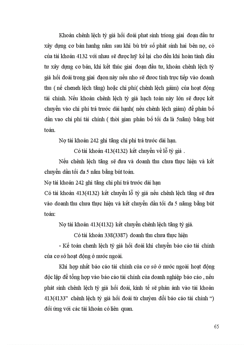 image for page Quan điểm và phương pháp sử lý chênh lệch tỷ giá hối đoái trên thế giới