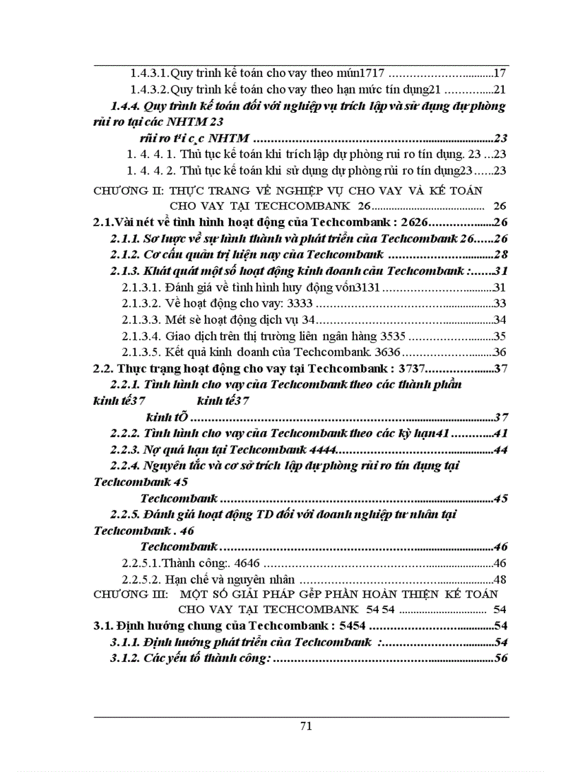 image for page Giải pháp nâng cao hiệu quả nghiệp vụ kế toán cho vay tại Techcombank