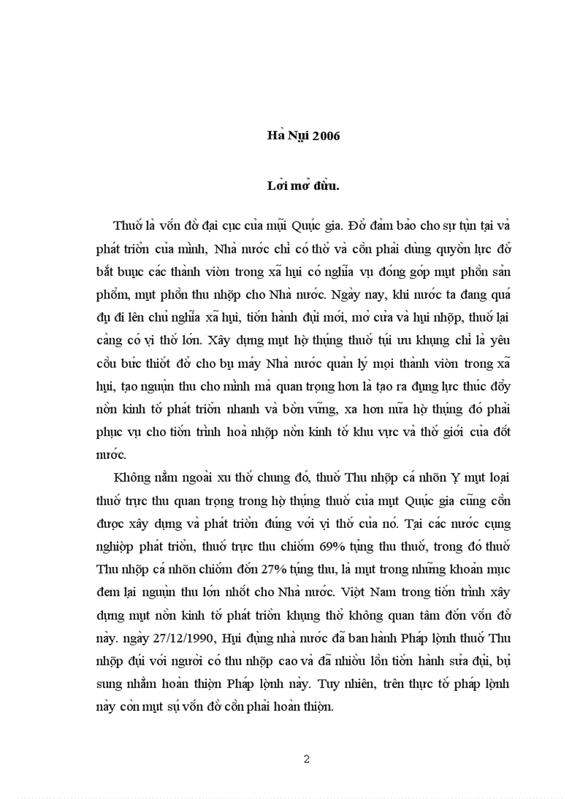 image for page Quản lý thuế TNCN ở nước ta hiện nay.