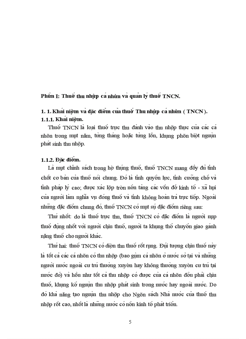 image for page Quản lý thuế TNCN ở nước ta hiện nay.