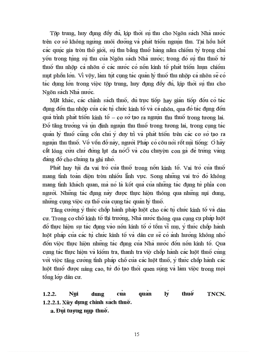 image for page Quản lý thuế TNCN ở nước ta hiện nay.