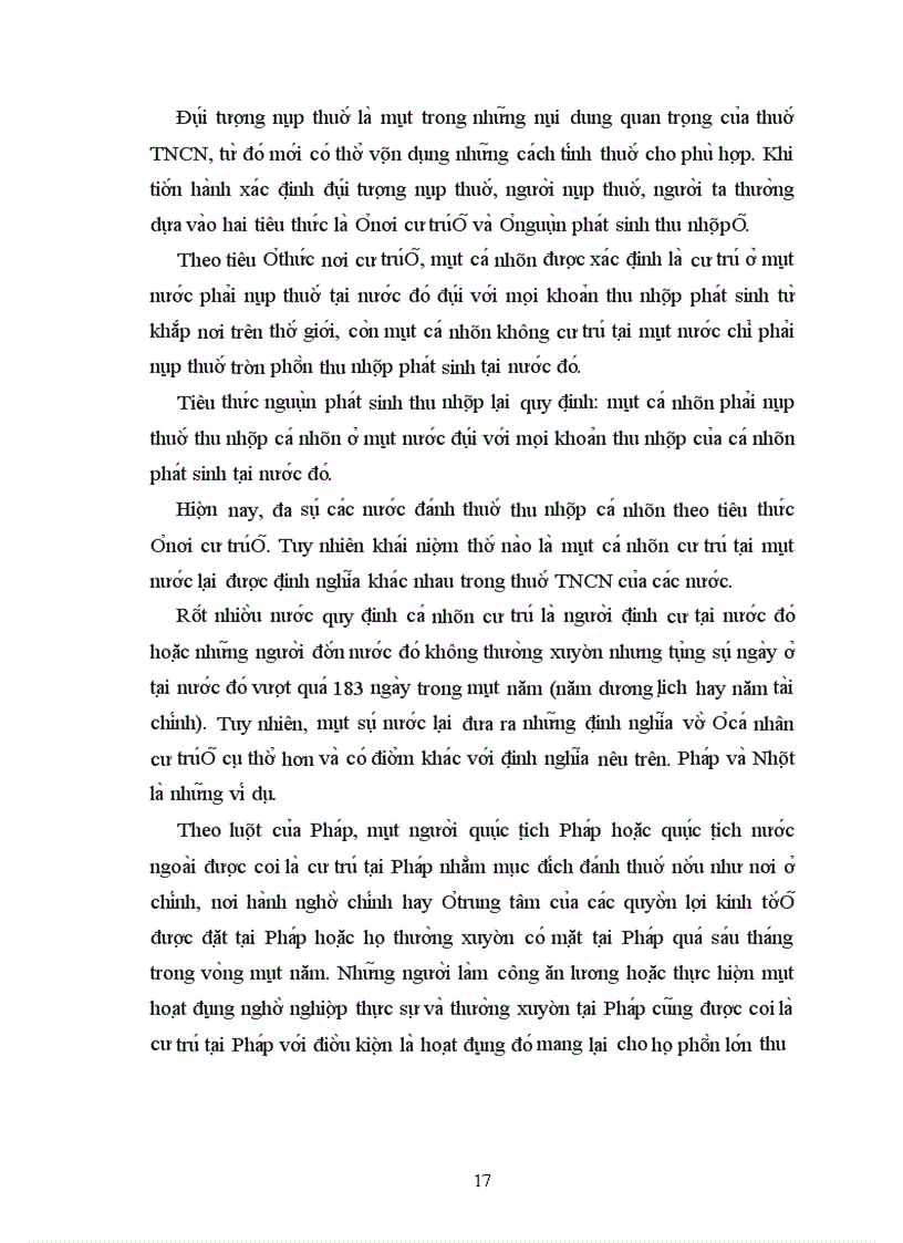 image for page Quản lý thuế TNCN ở nước ta hiện nay.