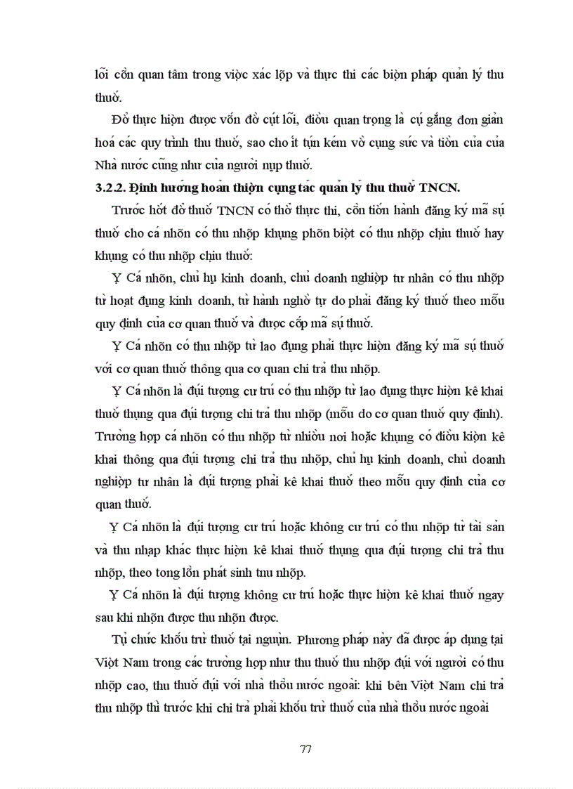 image for page Quản lý thuế TNCN ở nước ta hiện nay.