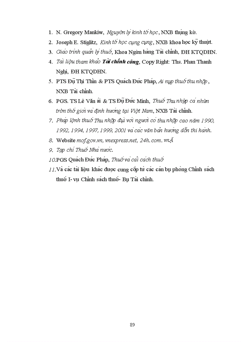 image for page Quản lý thuế TNCN ở nước ta hiện nay.