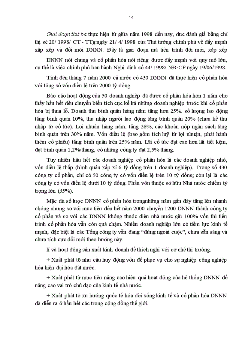 image for page Một số giải pháp thúc đẩy tiến trình cổ phần hóa doanh nghiệp nhà nước