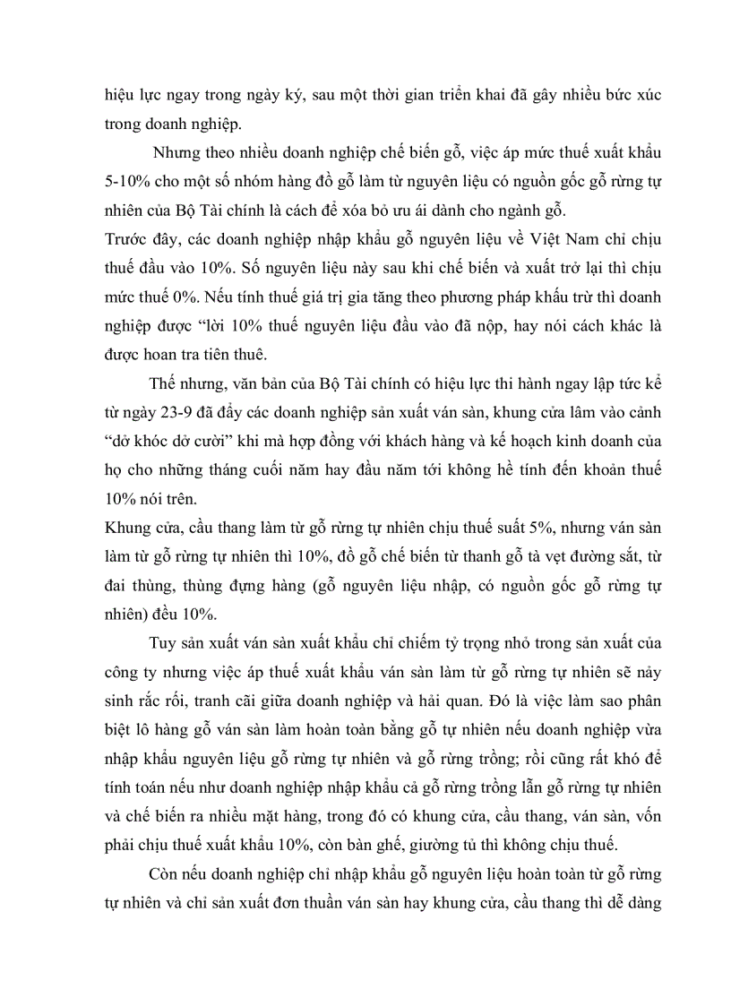 image for page Thuế xuất khẩu và thực tiễn ở Việt Nam