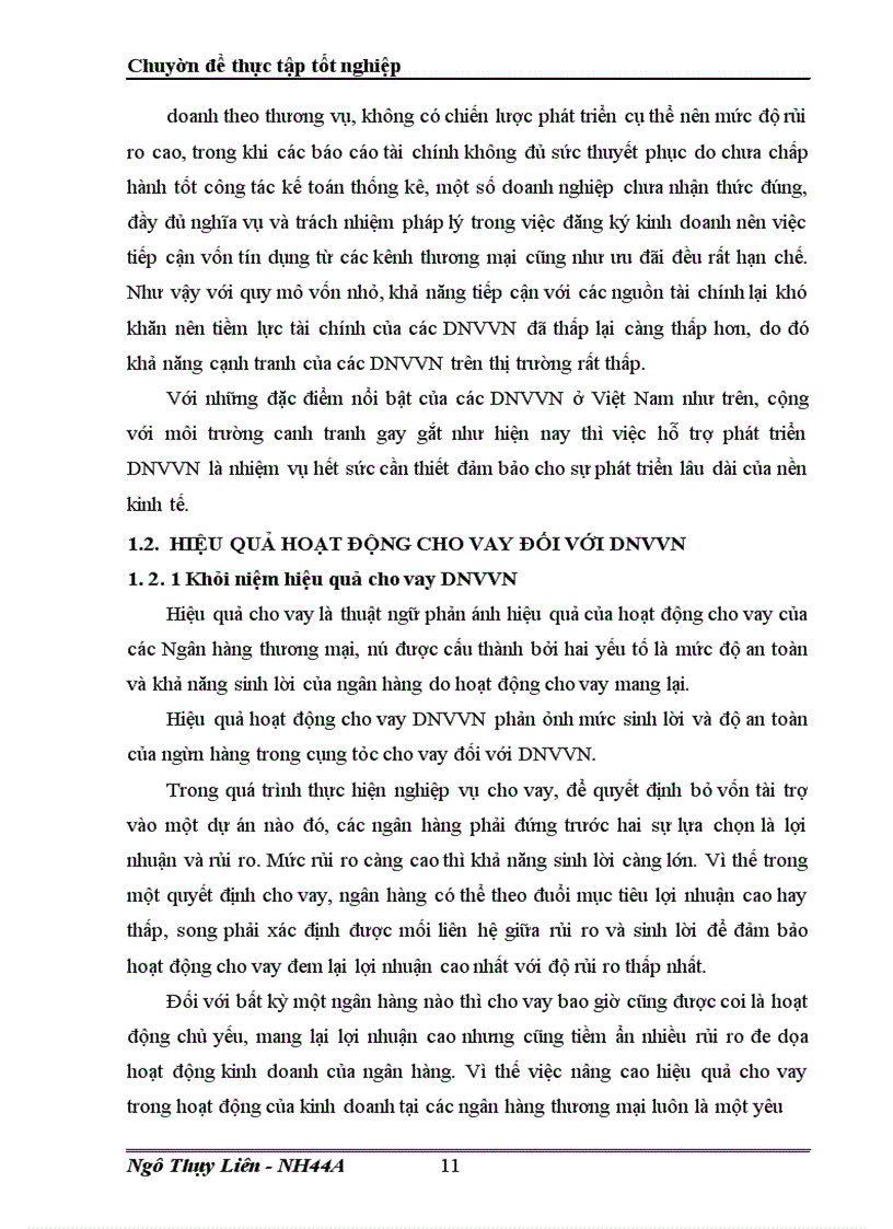image for page Nâng cao hiệu quả hoạt động cho vay đối với DNVVN tại Ngân hàng thương mại cổ phần Kỹ Thương Việt Nam - chi nhánh Thăng Long