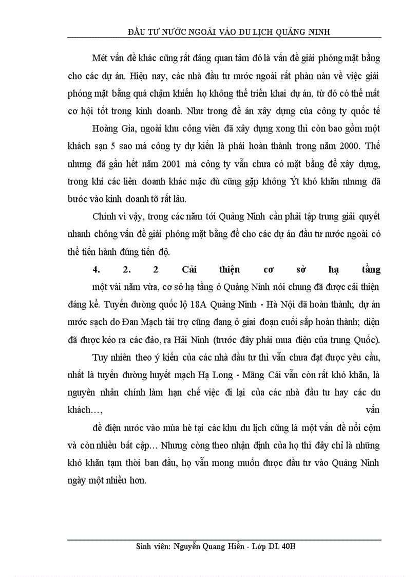 image for page Đầu tư nước ngoài vào du lịch Quảng Ninh