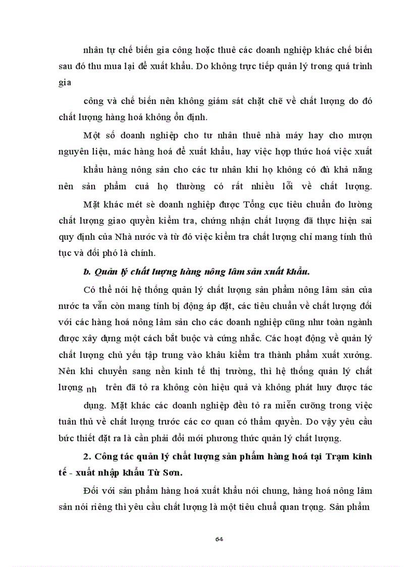 image for page Hoạt động kinh doanh - xuất nhập khẩu của Trạm và những định hướng của Trạm trong tương lai.