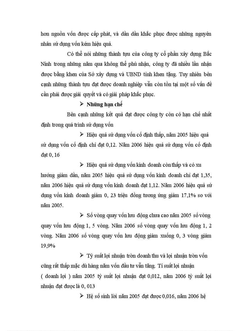image for page Một số biện pháp góp phần nâng cao hiệu quả sử dụng vốn tại Công Ty CP XD Bắc Ninh