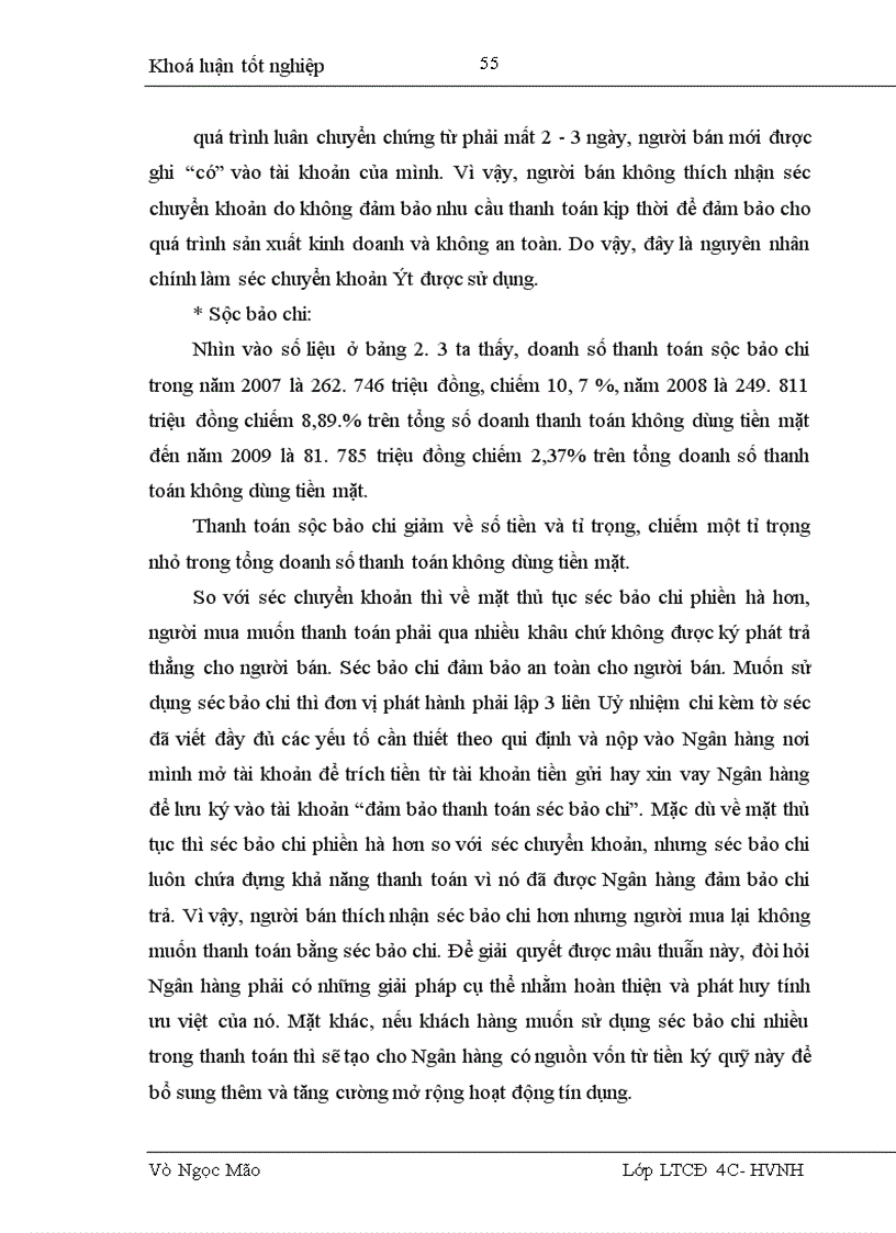 image for page Giải pháp phát triển thanh toán không dùng tiền mặt tại chi nhánh Ngân hàng Đầu tư và phát triển Bắc Ninh