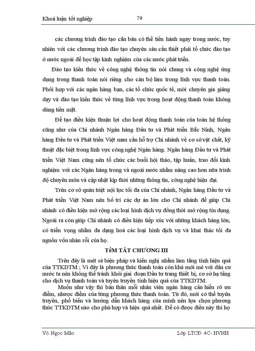 image for page Giải pháp phát triển thanh toán không dùng tiền mặt tại chi nhánh Ngân hàng Đầu tư và phát triển Bắc Ninh