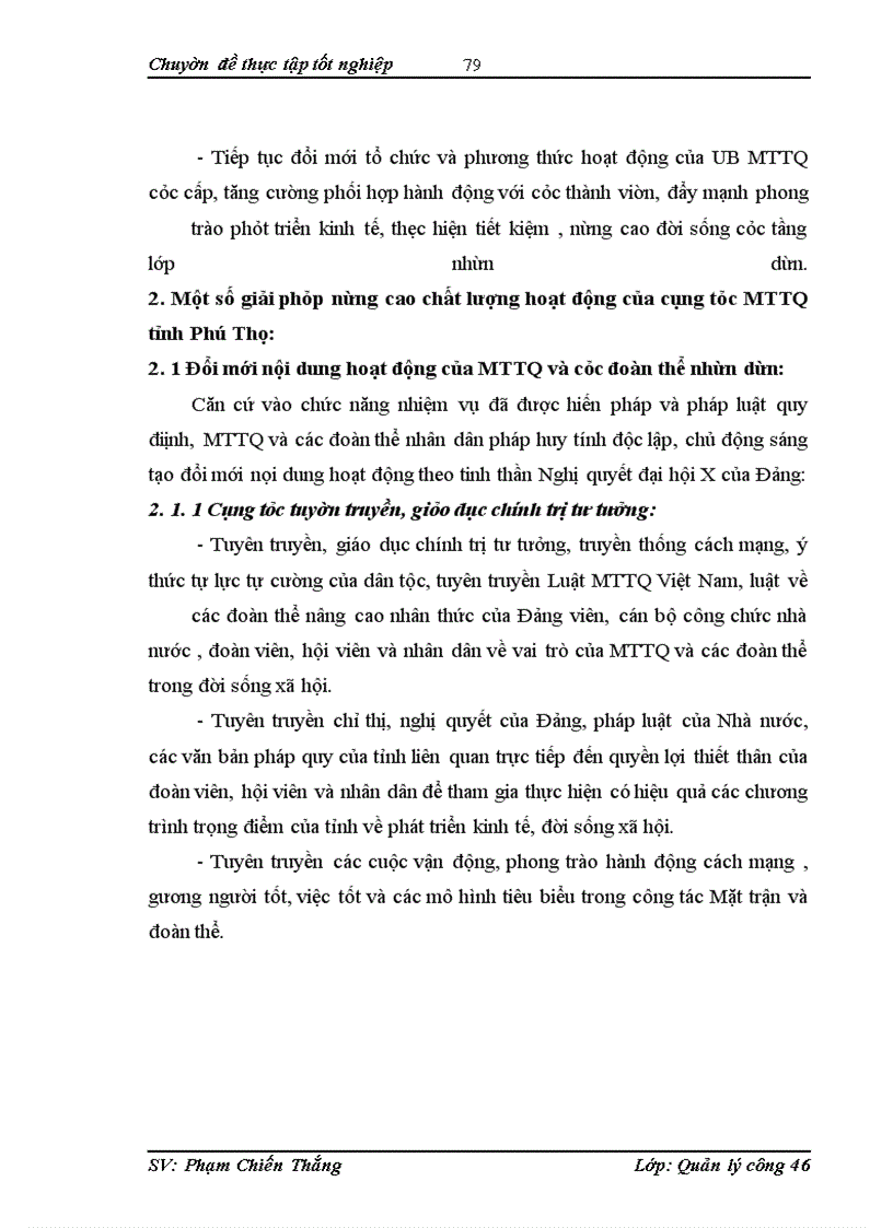 image for page Thực trạng của công tác mặt trận tỉnh Phú Thọ