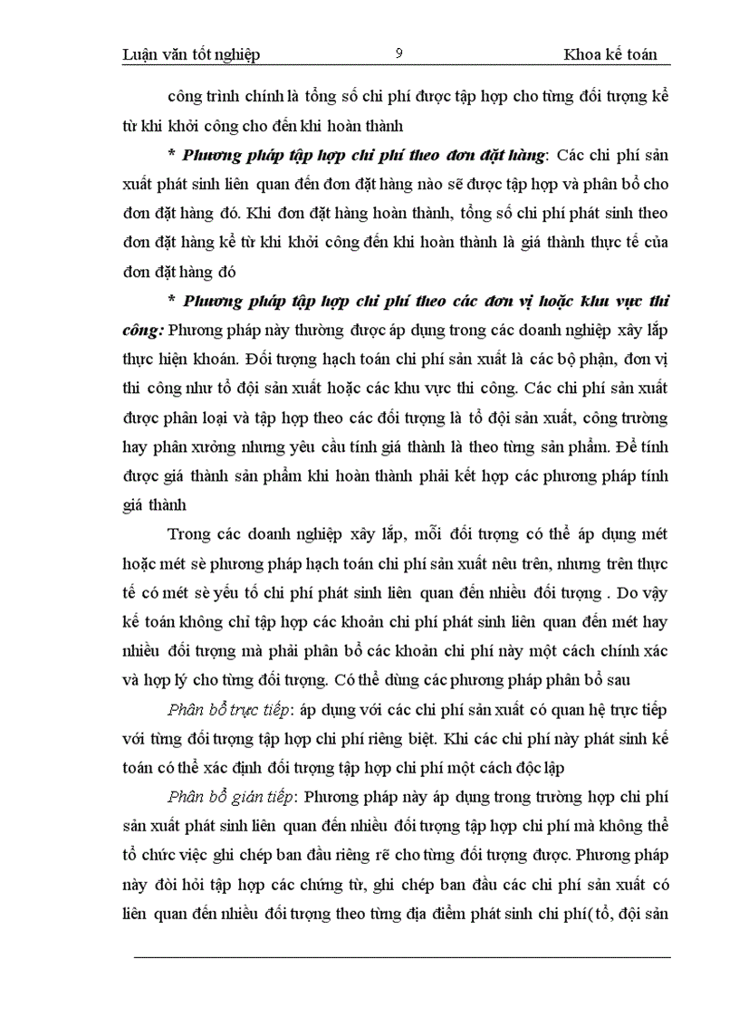 image for page Hoàn thiện hạch toán CPSX và tính giá thành sản phẩm tại Tổng công ty xây dựng NN&PTNT