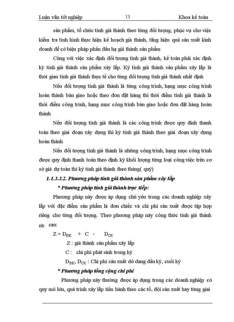 image for page Hoàn thiện hạch toán CPSX và tính giá thành sản phẩm tại Tổng công ty xây dựng NN&PTNT