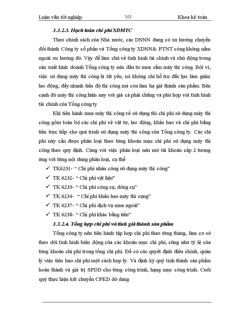 image for page Hoàn thiện hạch toán CPSX và tính giá thành sản phẩm tại Tổng công ty xây dựng NN&PTNT