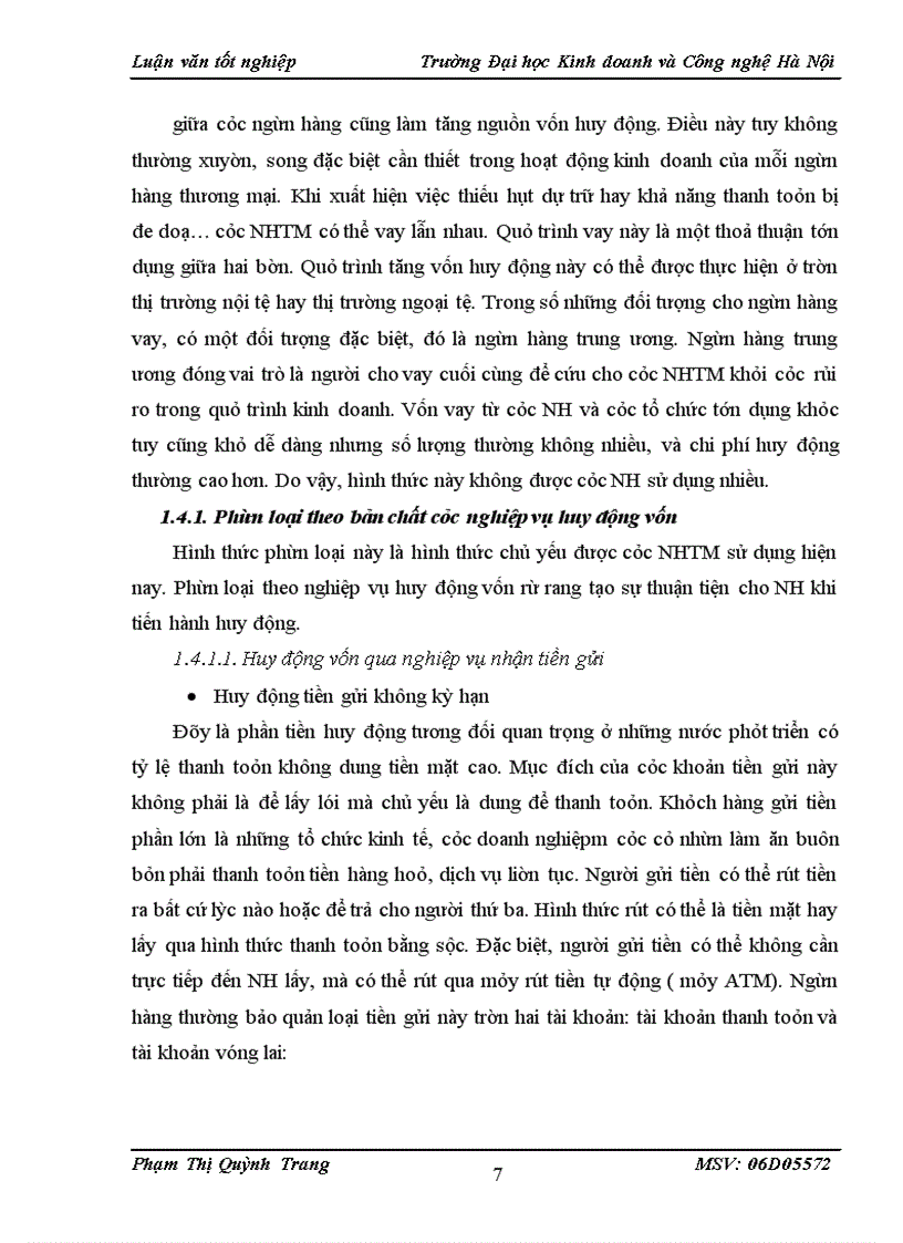 image for page Một số biện pháp nhằm nâng cao hiệu quả huy động vốn tại Ngân hàng TMCP Quân đội.
