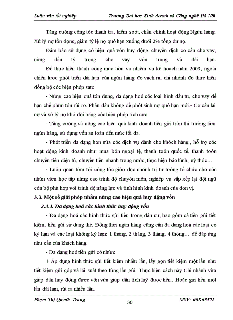 image for page Một số biện pháp nhằm nâng cao hiệu quả huy động vốn tại Ngân hàng TMCP Quân đội.