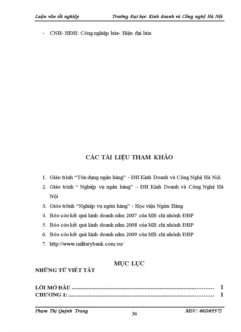 image for page Một số biện pháp nhằm nâng cao hiệu quả huy động vốn tại Ngân hàng TMCP Quân đội.