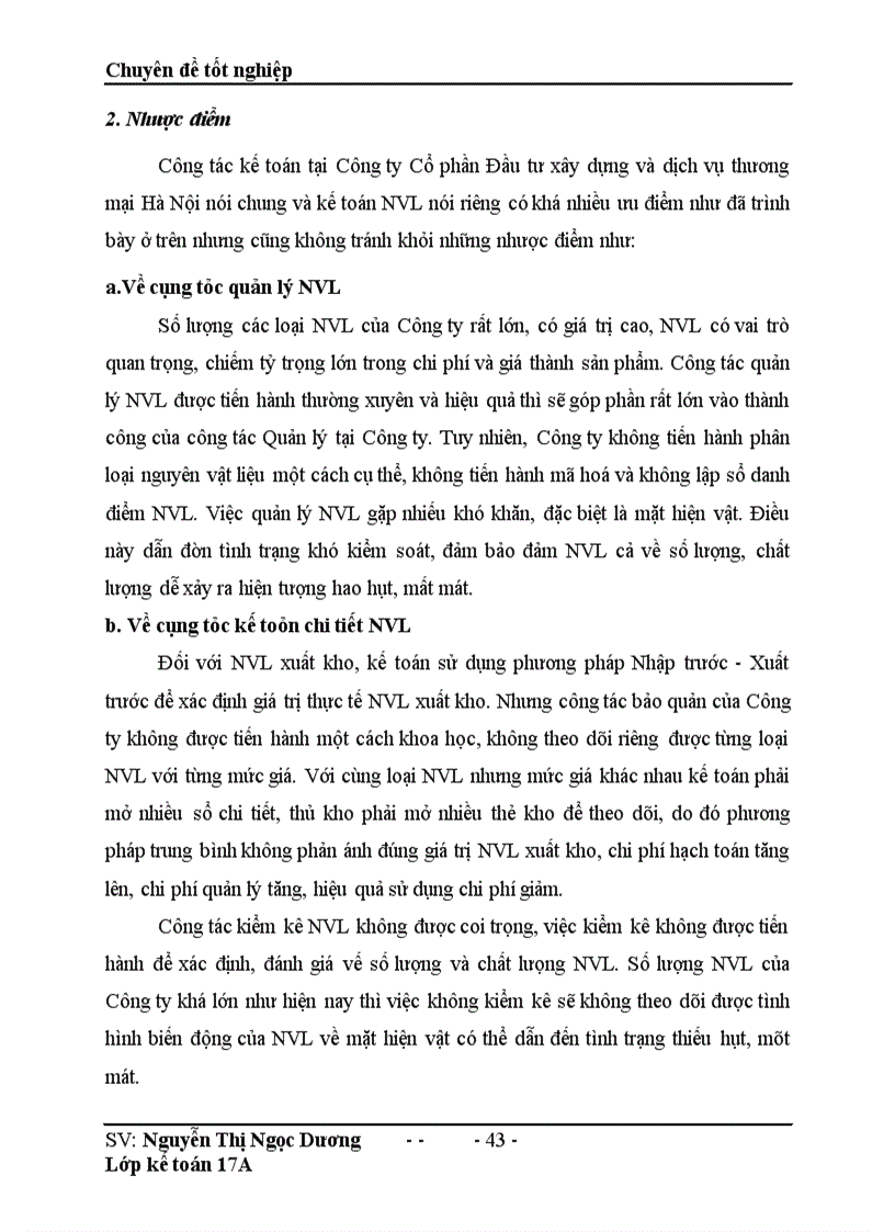 image for page Hoàn thiện phương pháp kế toán Nguyên vật liệu trong Công ty Cổ Phần Đầu Tư Xây Dựng và Dịch Vụ Thương Mại Hà Nội