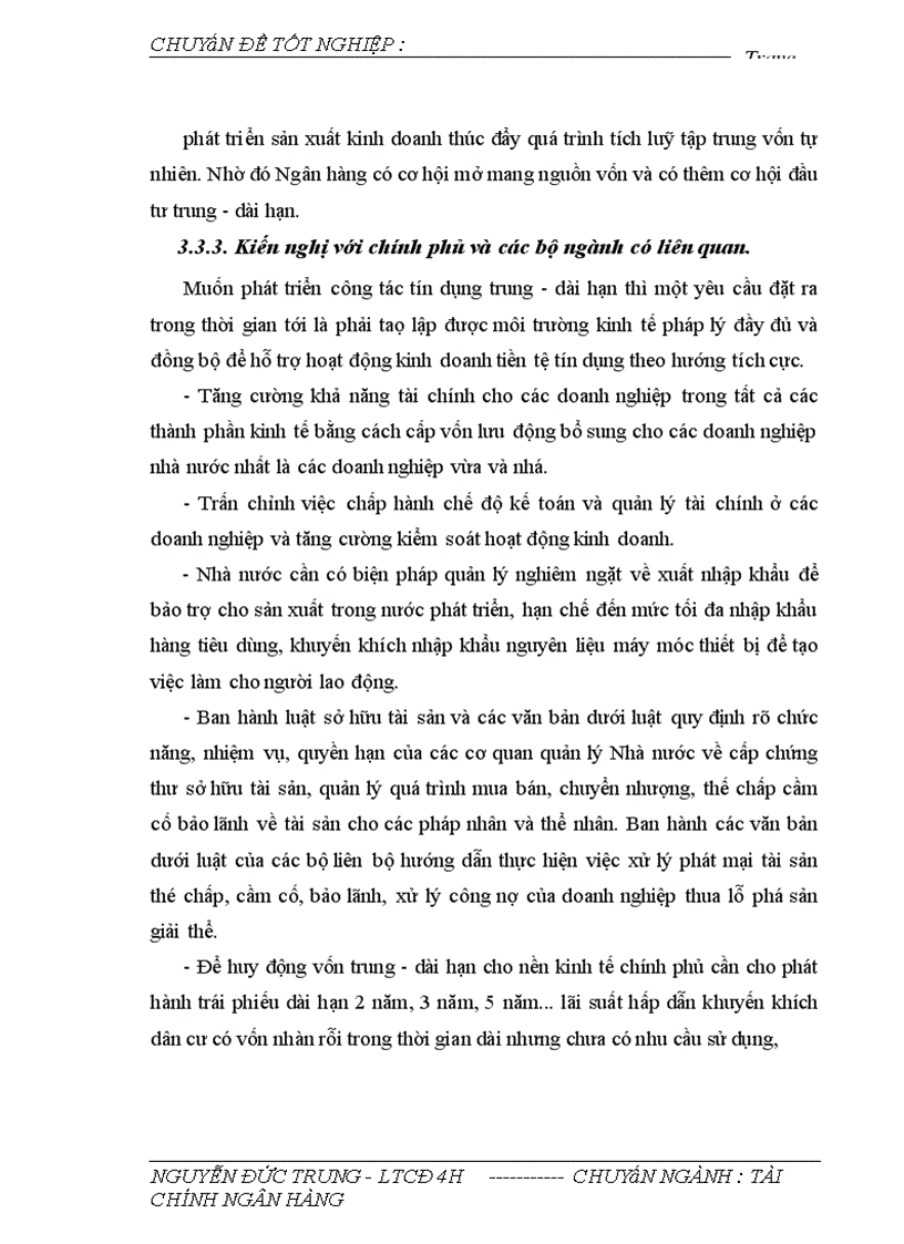 image for page Giải pháp mở rộng và nâng cao chất lượng tín dụng trung - dài hạn tại NHNo & PTNT huyện nho quan