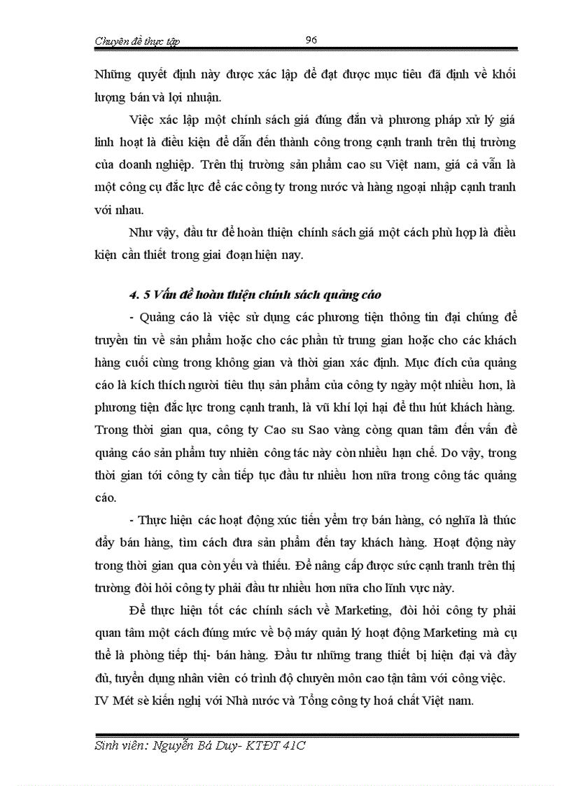 image for page Tình hình đầu tư nâng cao khả năng cạnh tranh của Công ty Cao su Sao vàng trong giai đoạn vừa qua