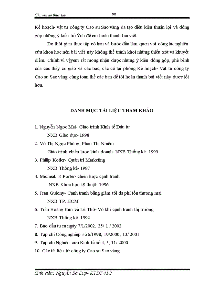 image for page Tình hình đầu tư nâng cao khả năng cạnh tranh của Công ty Cao su Sao vàng trong giai đoạn vừa qua