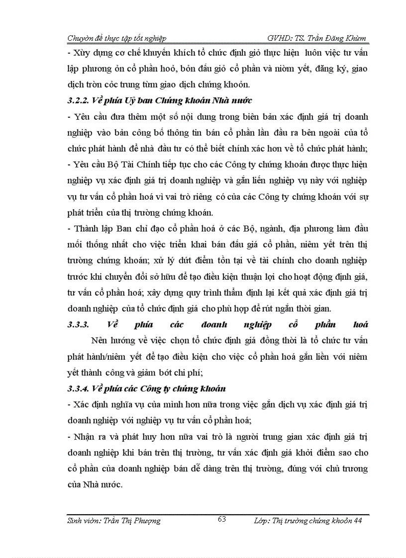 image for page Hoàn thiện công tác định giá doanh nghiệp cổ phần hoá tại Công ty chứng khoán NHNO&PTNT Việt Nam