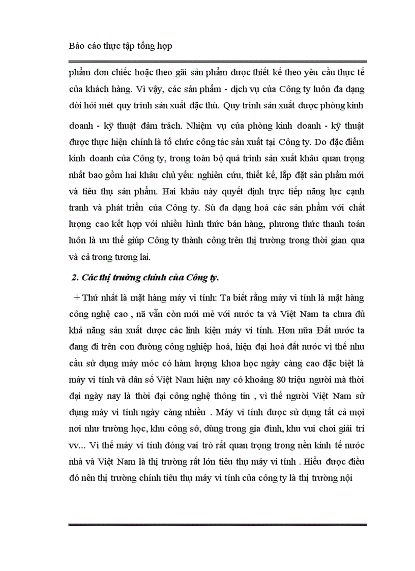 image for page Báo cáo thực tập tại Công ty Hoá sinh và Phát triển Công nghệ mới VIHITESCO