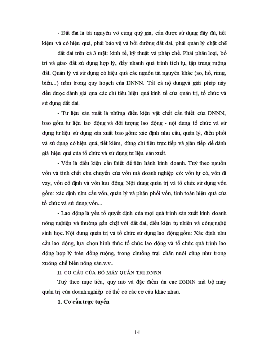 image for page Tổ chức và sử dụng lao động hợp lý trong hoạt động quản trị bộ máy doanh nghiệp nông nghiệp