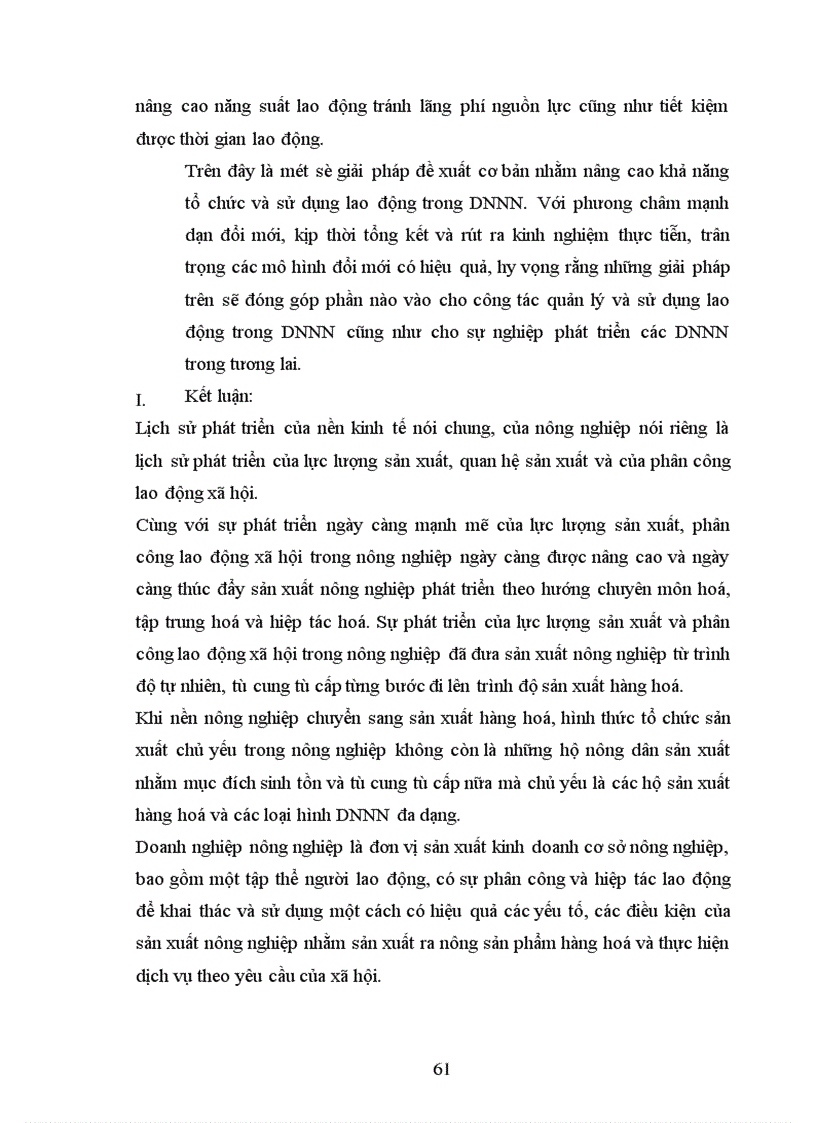 image for page Tổ chức và sử dụng lao động hợp lý trong hoạt động quản trị bộ máy doanh nghiệp nông nghiệp