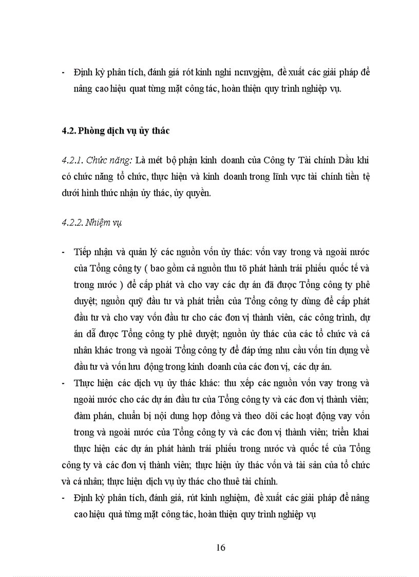 image for page Thực trạng hoạt động của Công ty Tài chính Dầu khí