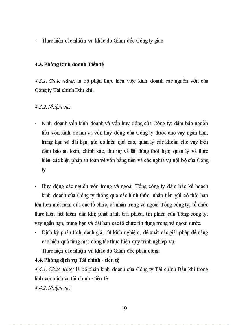 image for page Thực trạng hoạt động của Công ty Tài chính Dầu khí