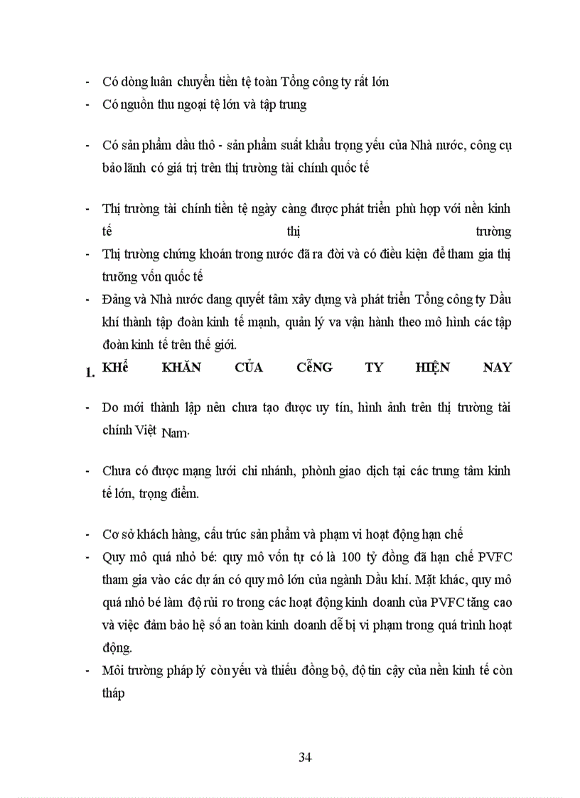 image for page Thực trạng hoạt động của Công ty Tài chính Dầu khí