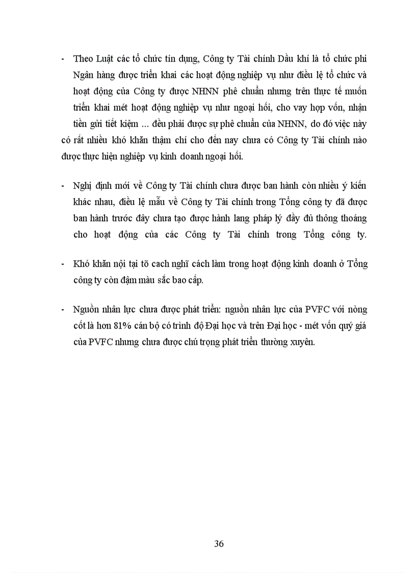 image for page Thực trạng hoạt động của Công ty Tài chính Dầu khí