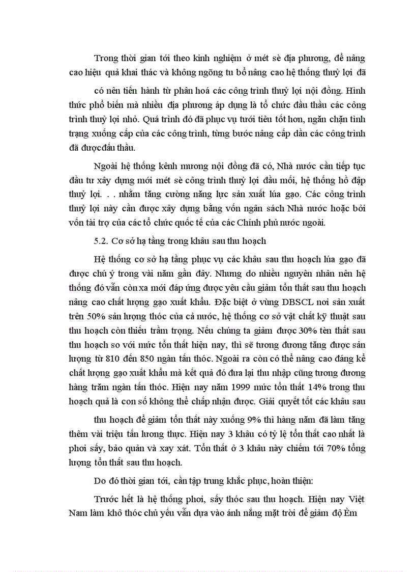 image for page Một số giải pháp chủ yếu nhằm nâng cao hiệu quả xuất khẩu gạo của Việt Nam trong giai đoạn 2001 - 2010