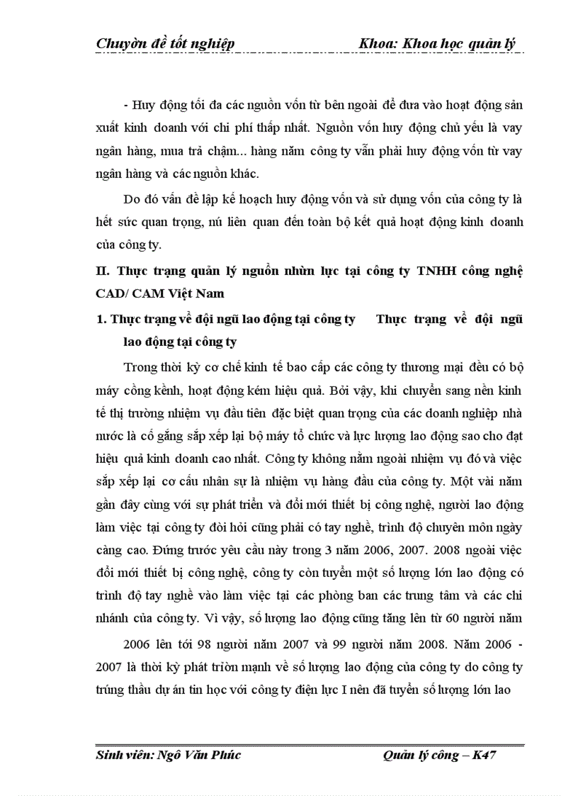image for page Công tác quản lý nguồn nhân lực tại công ty TNHH công nghệ CAD/CAM Việt Nam