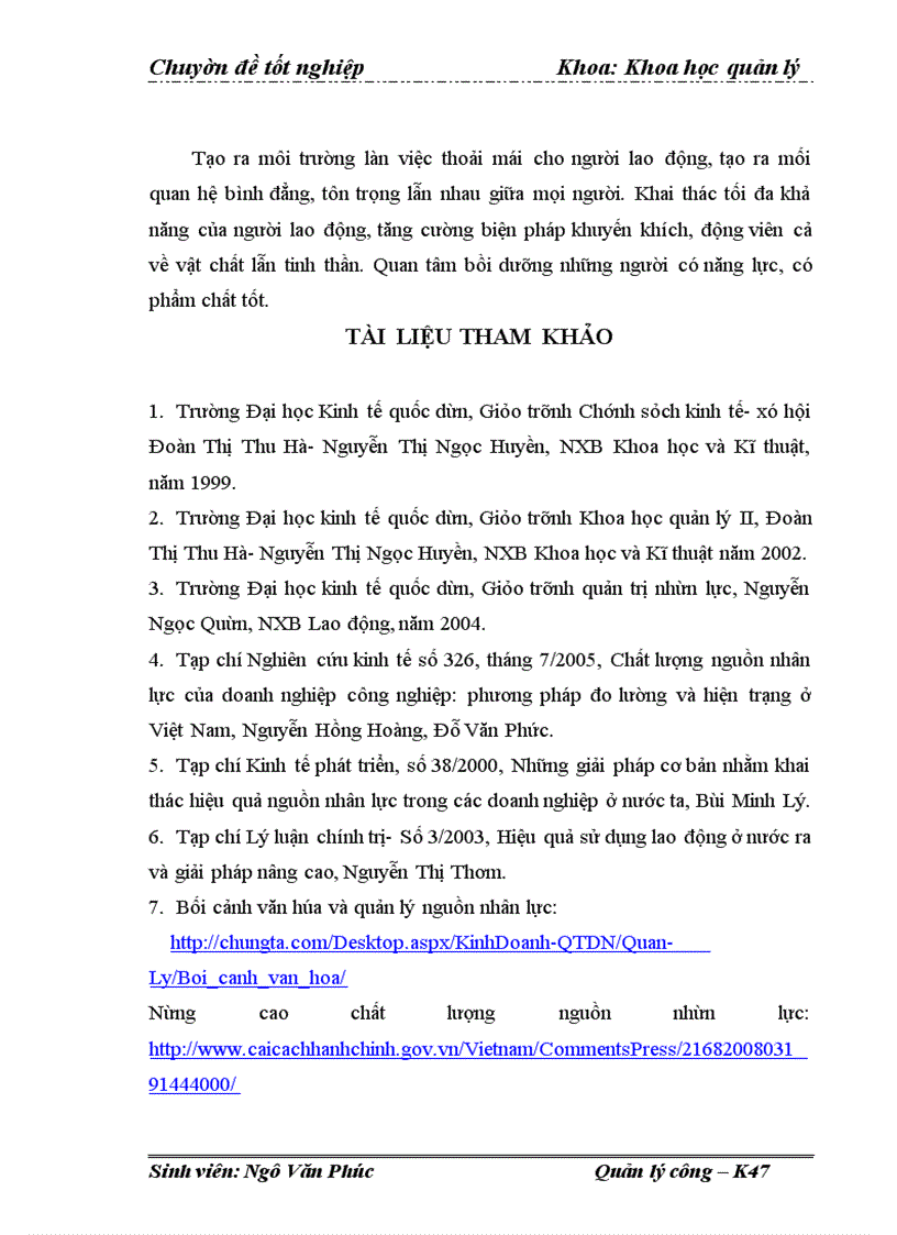 image for page Công tác quản lý nguồn nhân lực tại công ty TNHH công nghệ CAD/CAM Việt Nam