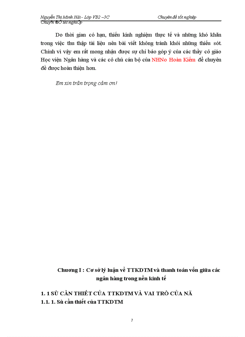 image for page Một số giải pháp nhằm hoàn thiện và phát triển hoạt động TTKDTM tại NHNo & PTNT Hoàn Kiếm HN