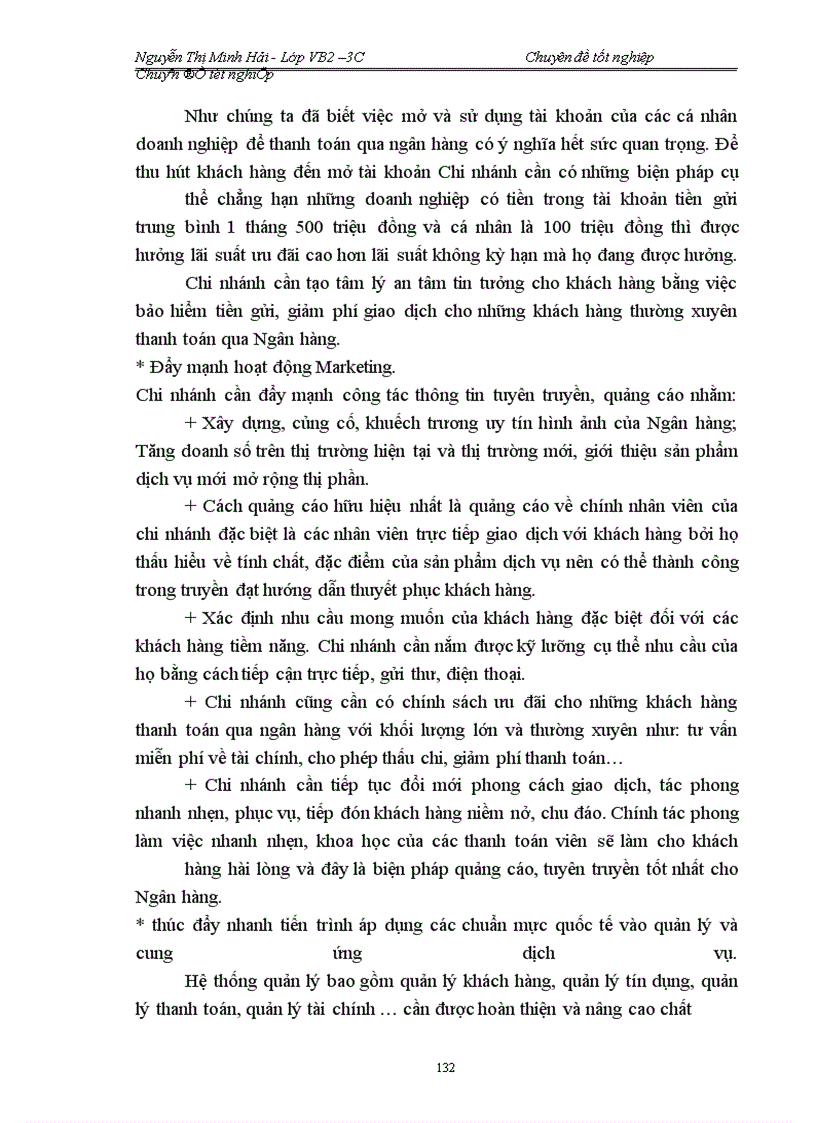 image for page Một số giải pháp nhằm hoàn thiện và phát triển hoạt động TTKDTM tại NHNo & PTNT Hoàn Kiếm HN