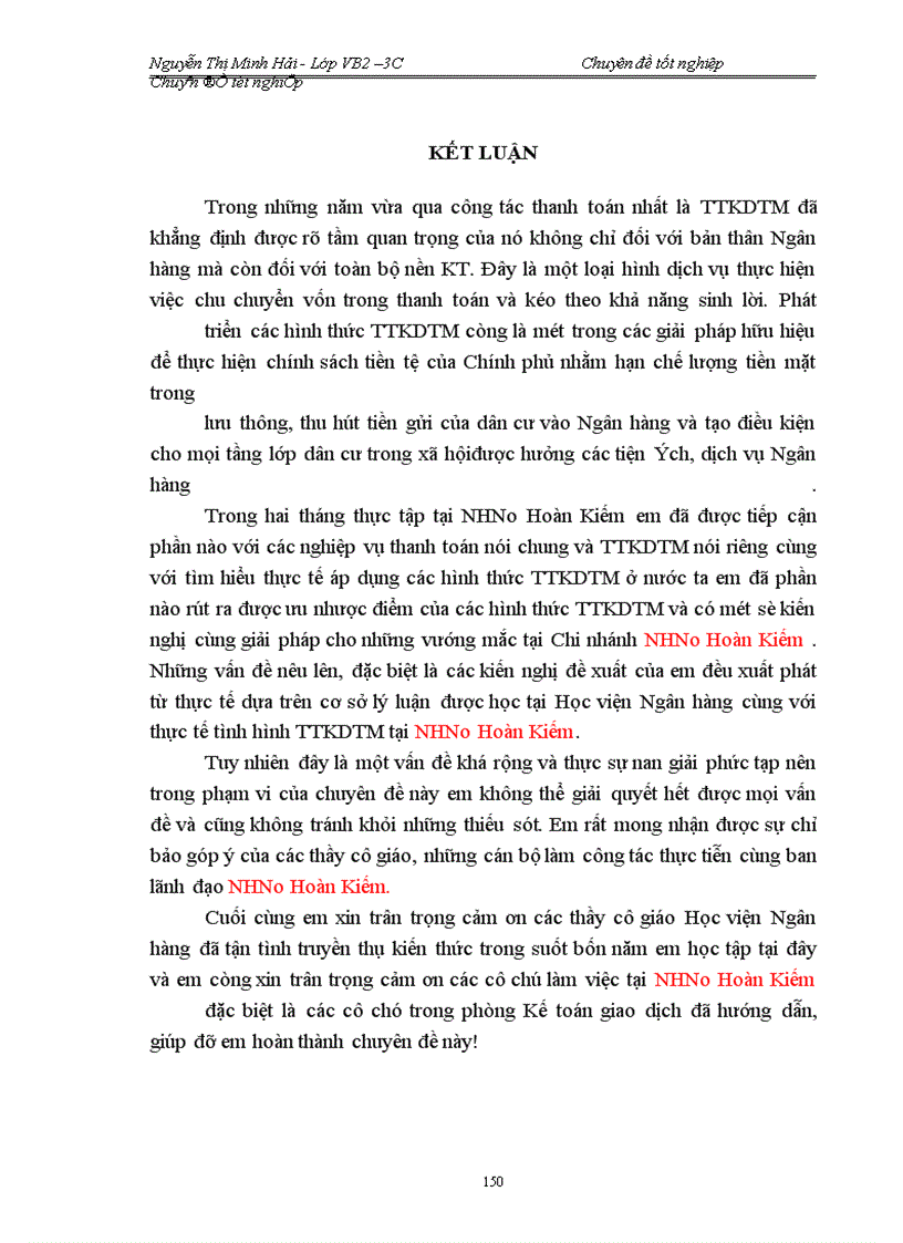 image for page Một số giải pháp nhằm hoàn thiện và phát triển hoạt động TTKDTM tại NHNo & PTNT Hoàn Kiếm HN