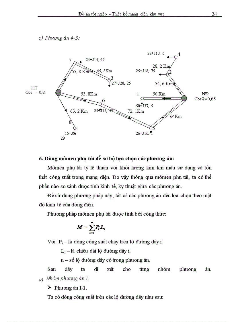 image for page Thiết kế Hệ thống điện gồm 2 nhà máy điện và một số phụ tải khu vực