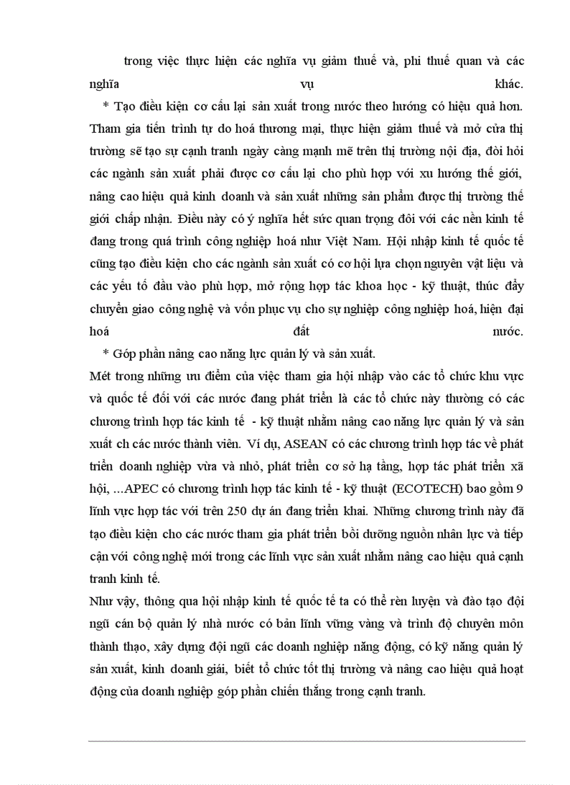 image for page Tự do hóa trong eu va khả năng thâm nhập thi truong eu của hàng hóa vn